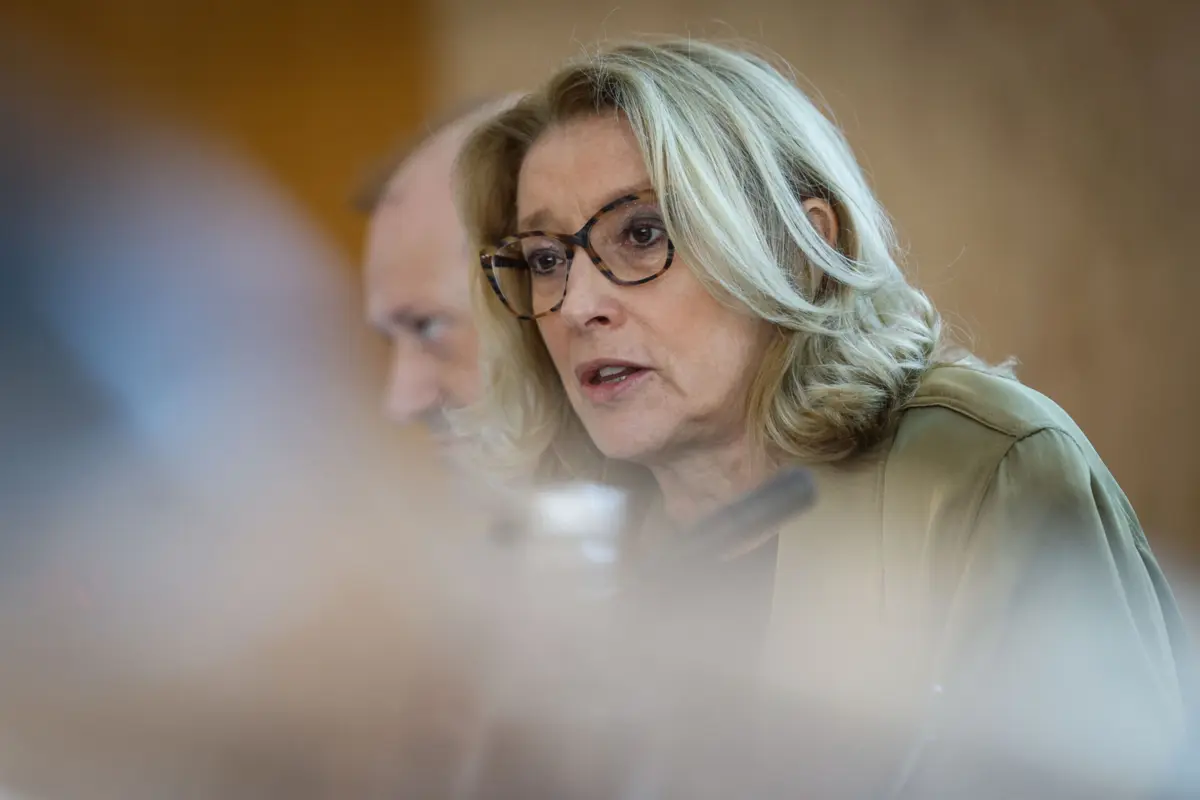 Maria do Rosário Palma Ramalho, ministra do Trabalho, Solidariedade e Segurança Social e Inclusão