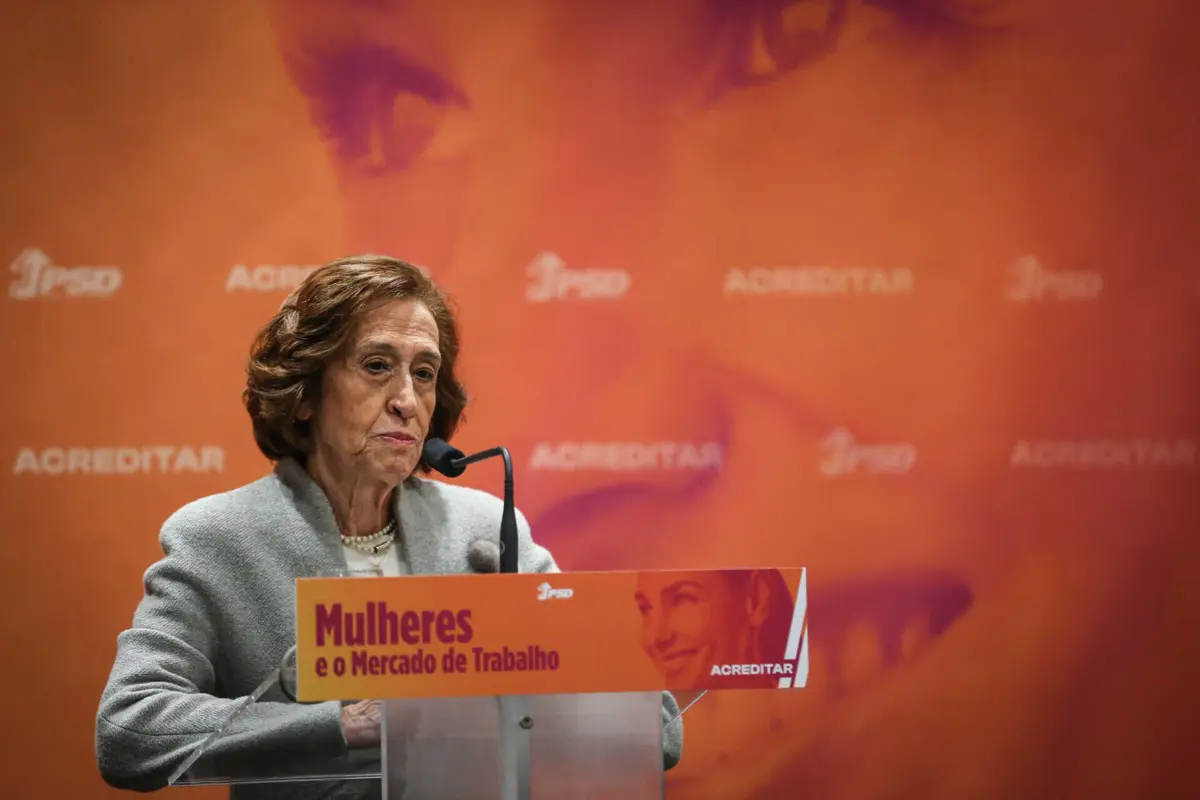 A antiga presidente do PSD Manuela Ferreira Leite