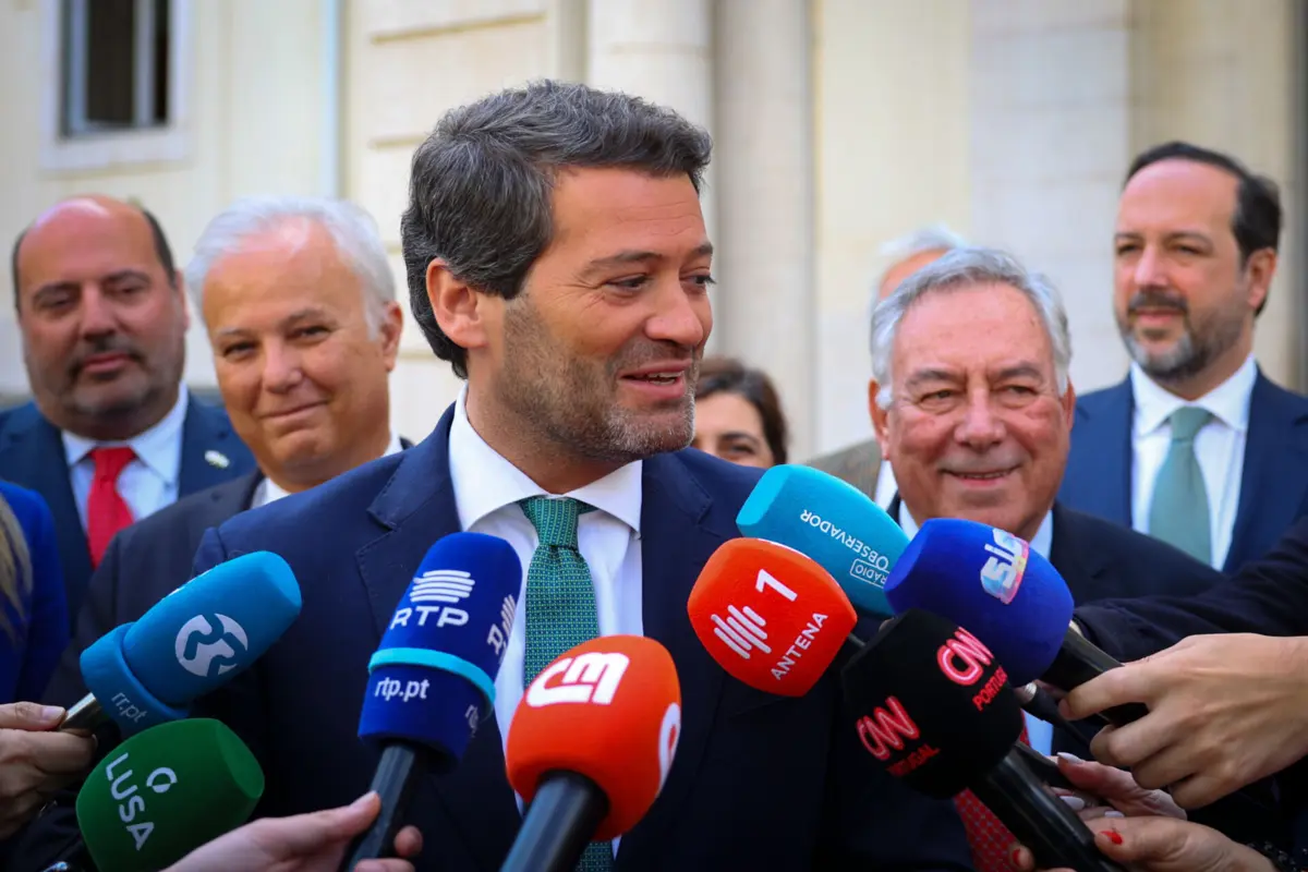 Imagem de contexto do artigo Ventura diz que António Tânger Corrêa será "único adulto na sala" nas europeias