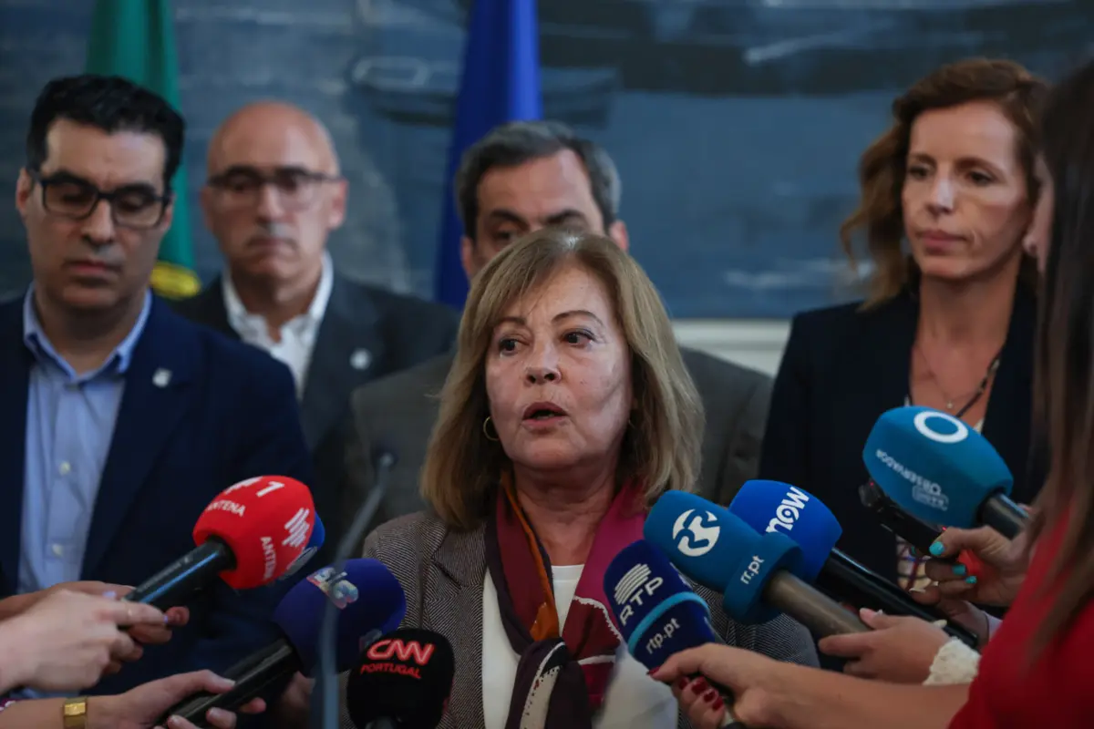 A ministra da Administração Interna, Margarida Blasco