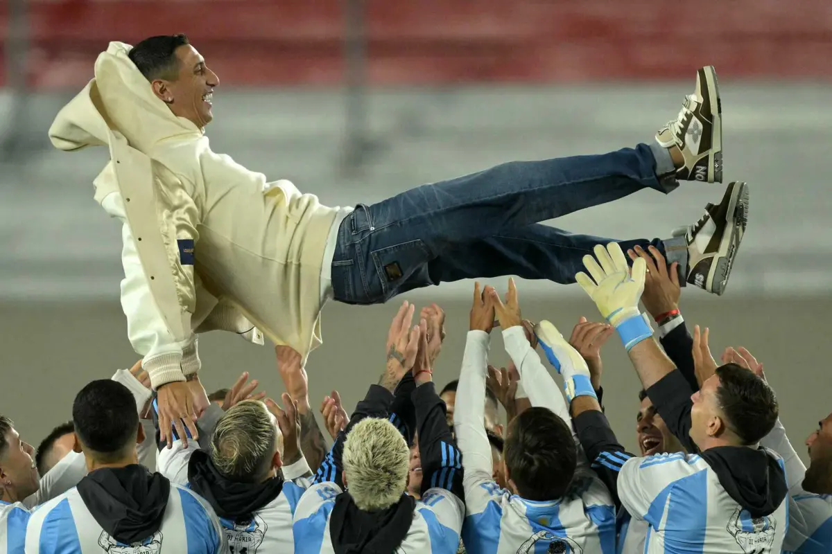 Imagem de contexto do artigo Mundial 2026: líder Argentina vence Chile em noite de homenagem a Ángel Di María