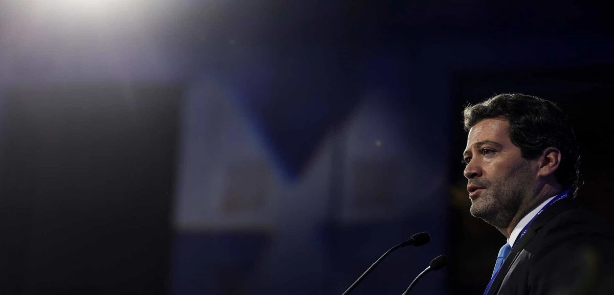 O líder do Chega, André Ventura