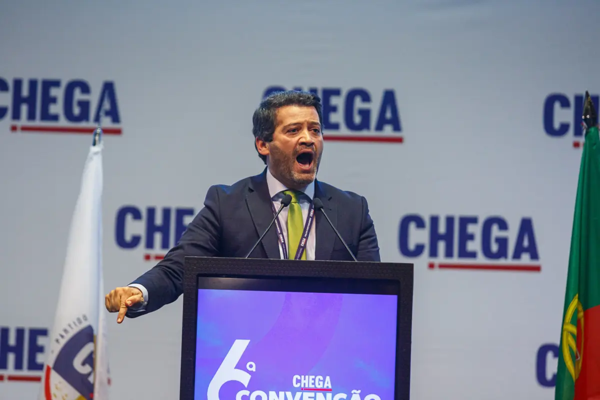 André Ventura, presidente do Chega