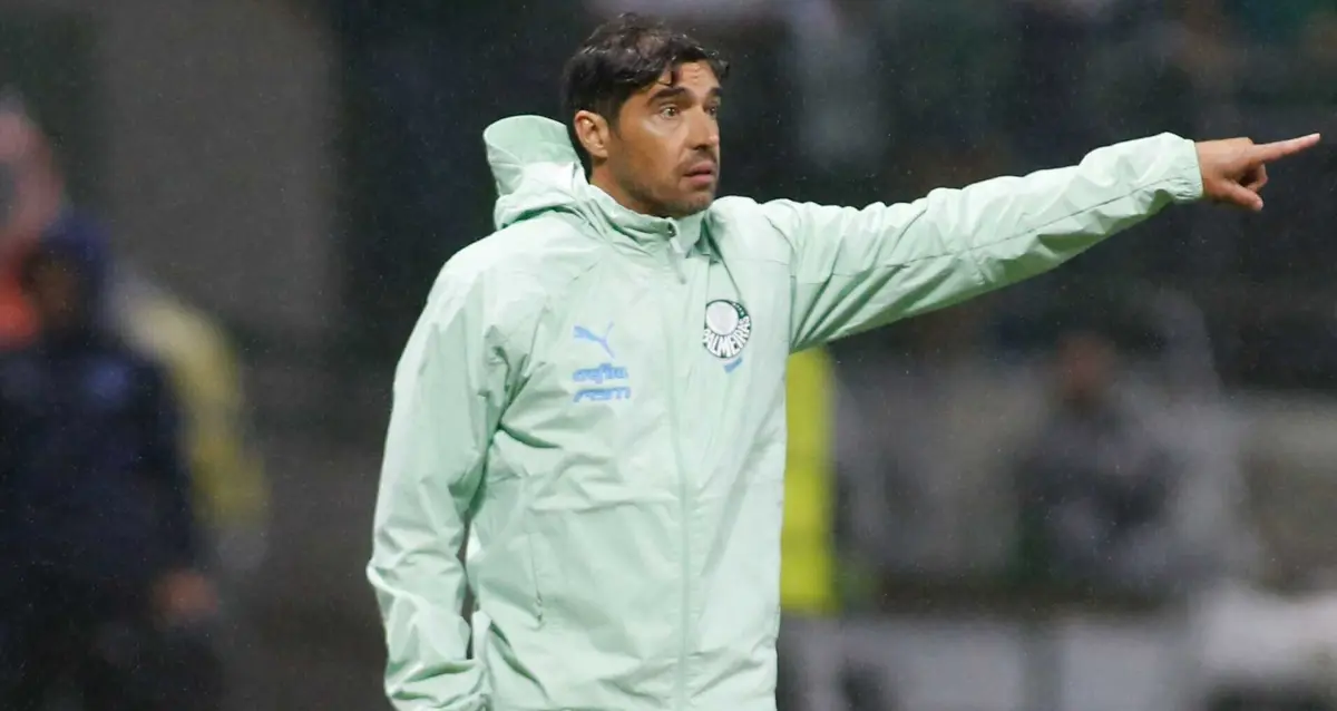 O treinador português Abel Ferreira