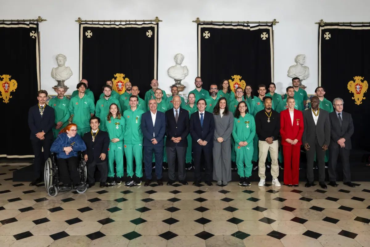 Imagem de contexto do artigo Missão Surdolímpica em Belém: Marcelo celebra medalhas e "mudança de mentalidade" no desporto