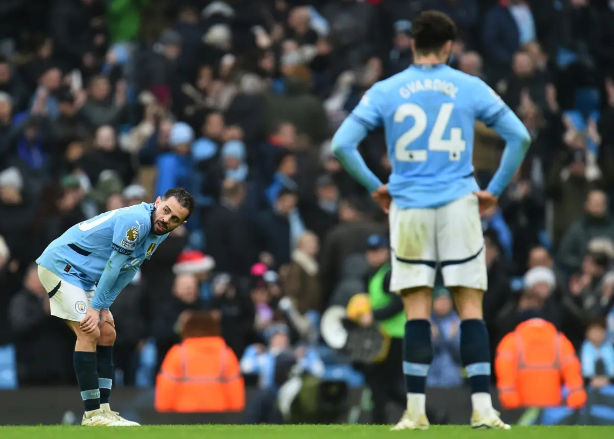 Imagem de contexto do artigo Bernardo Silva marca no Boxing Day, mas Manchester City continua em crise