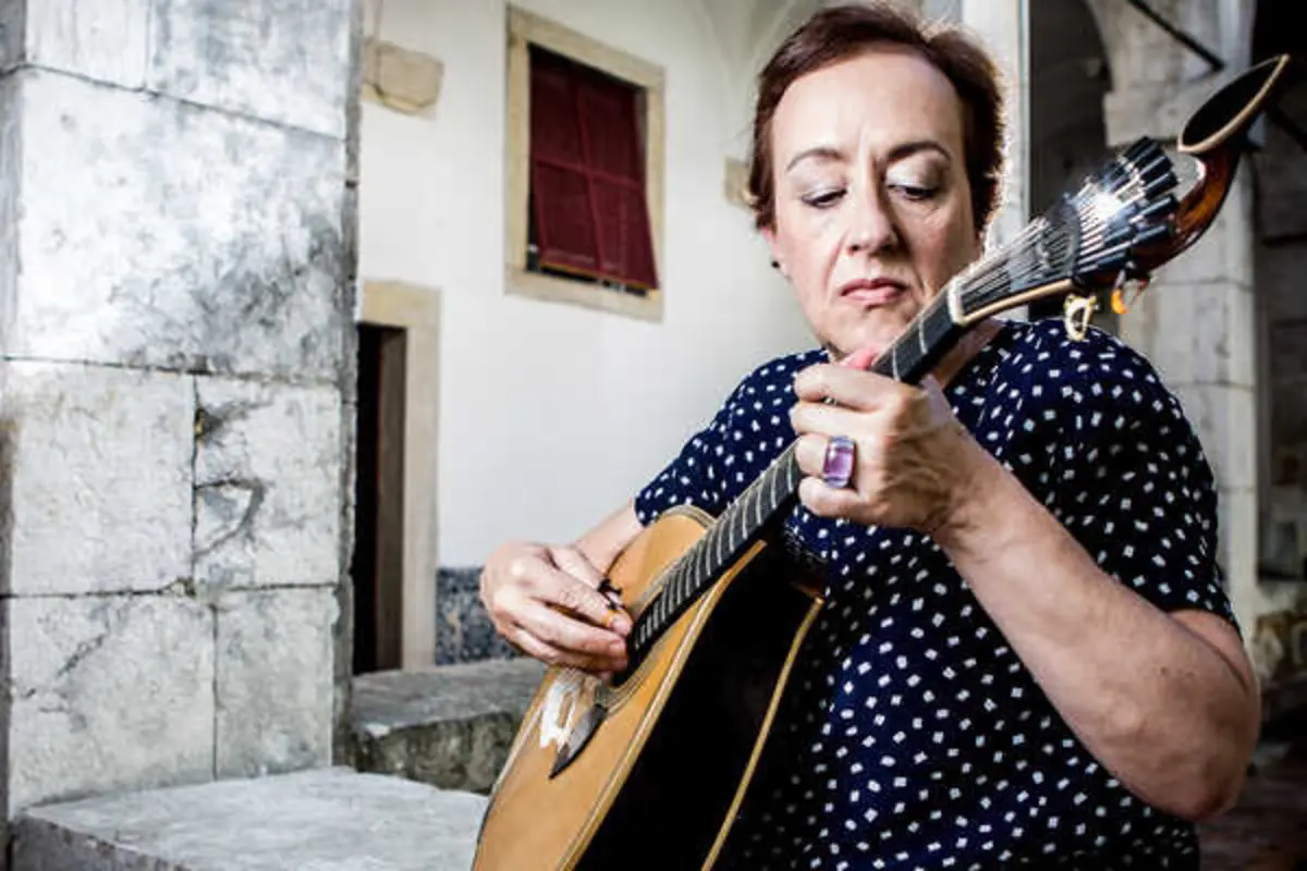 Luísa Amaro, antiga companheira do guitarrista