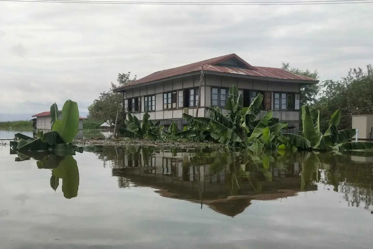 Imagem de contexto do artigo Sobe para 74 o número de mortos nas inundações em Myanmar