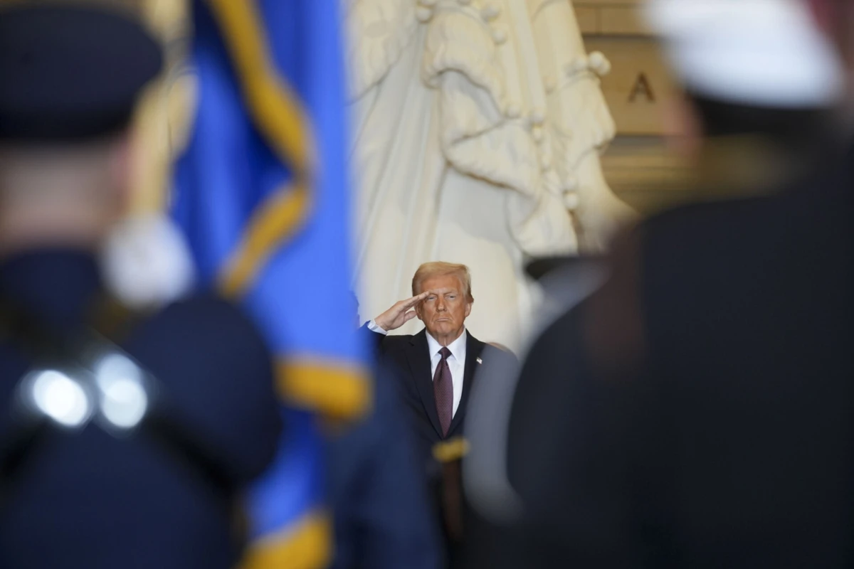 Donald Trump foi empossado esta segunda-feira