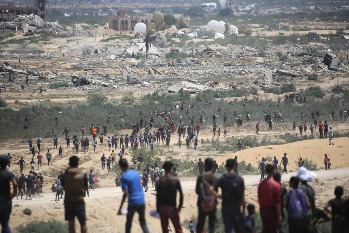 Imagem de contexto do artigo "Missão de paz." Autoridade Palestiniana defende força internacional para Gaza