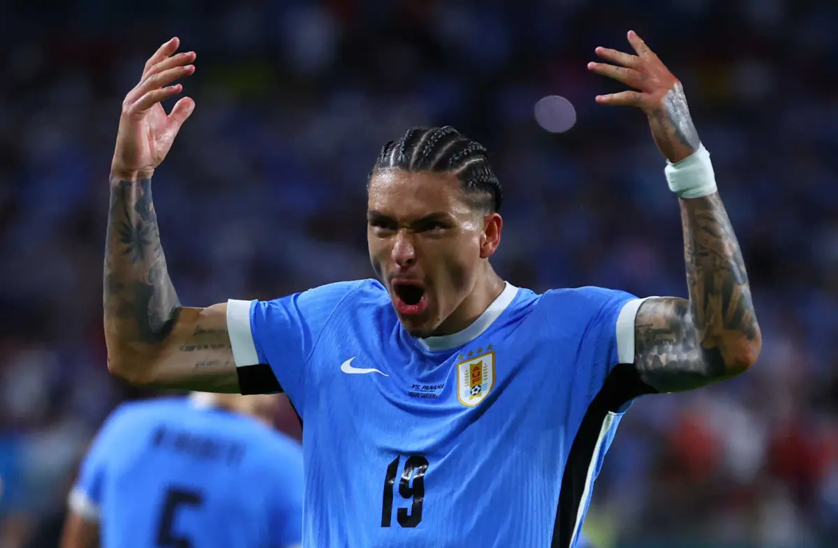 O ex-benfiquista Darwin Núñez fez um dos golos do jogo