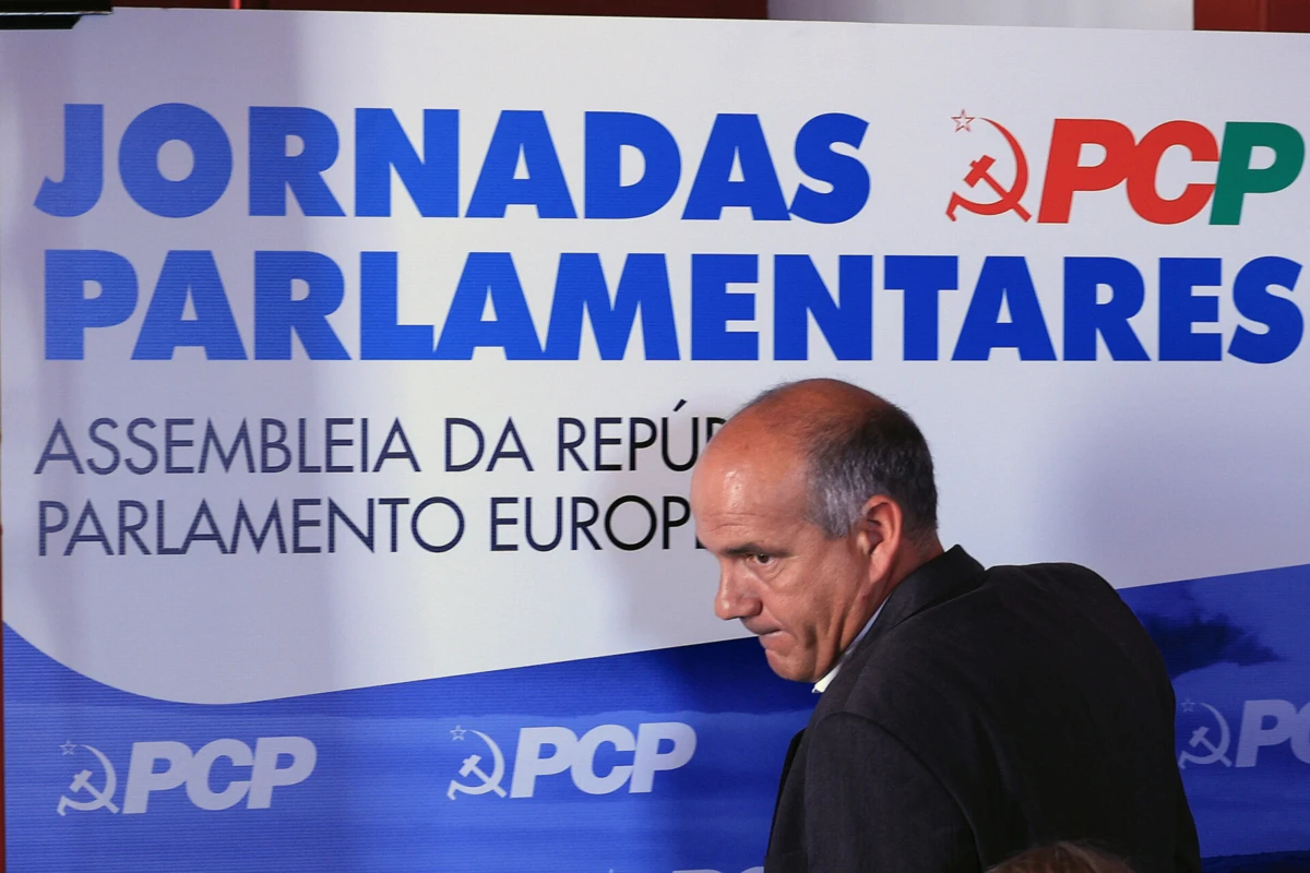 O secretário-geral do PCP, Paulo Raimundo