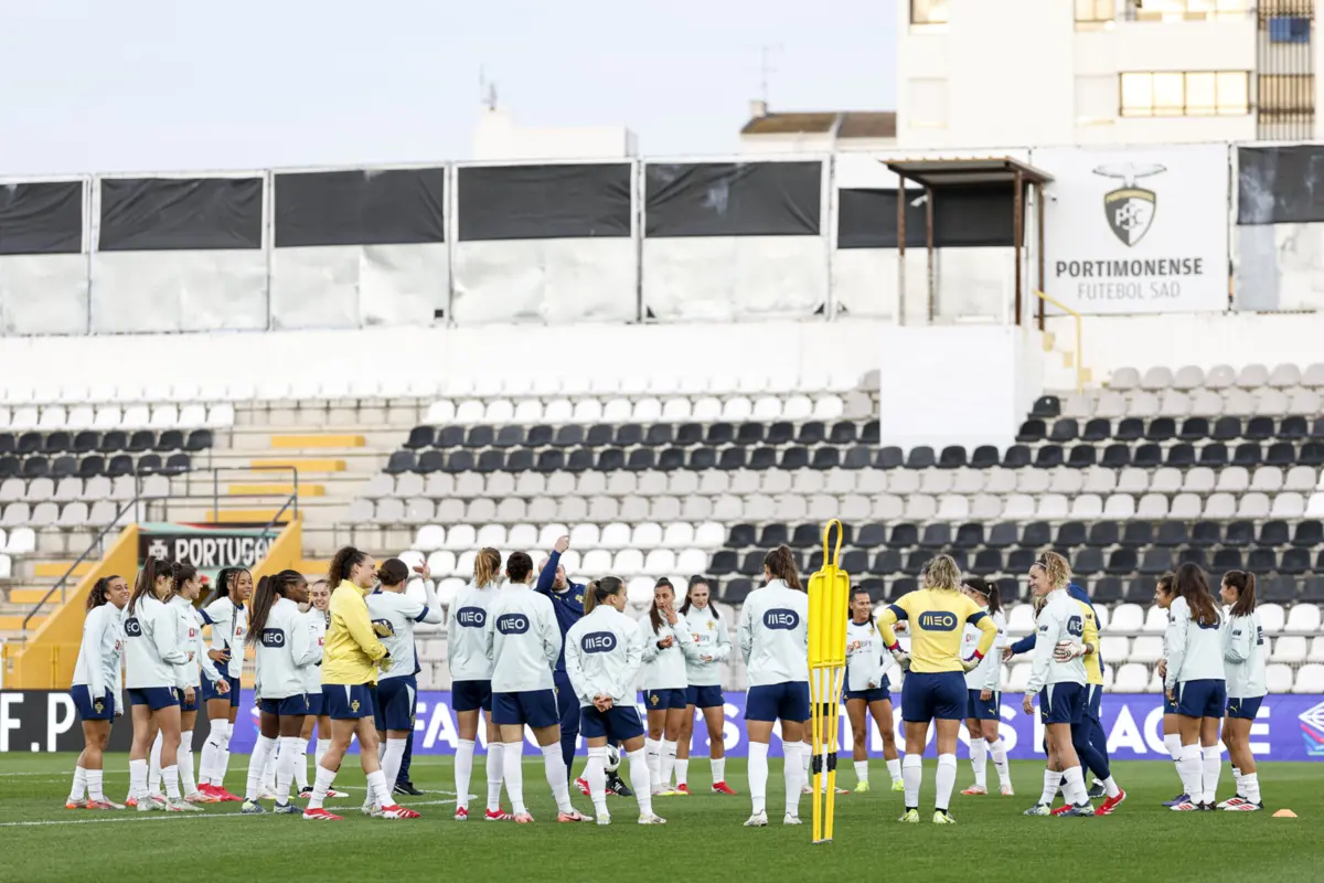 Imagem de contexto do artigo Portugal empata com Inglaterra no arranque da Liga das Nações feminina