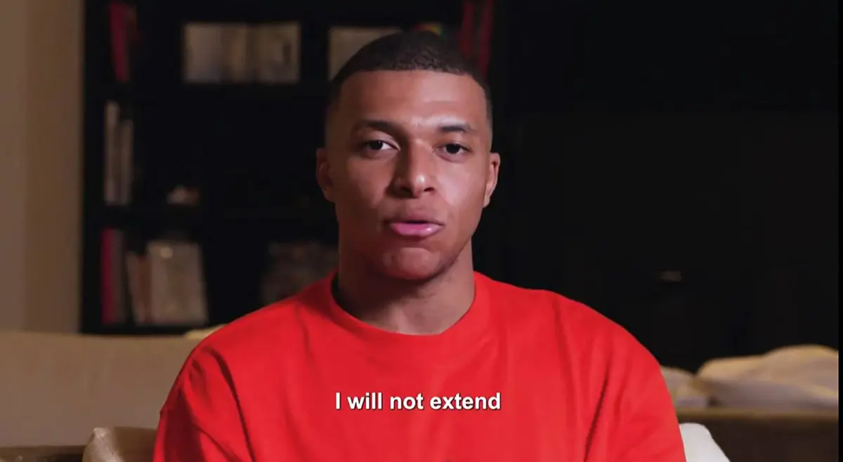 Imagem de contexto do artigo Mbappé anuncia que vai deixar Paris Saint-Germain no final da temporada