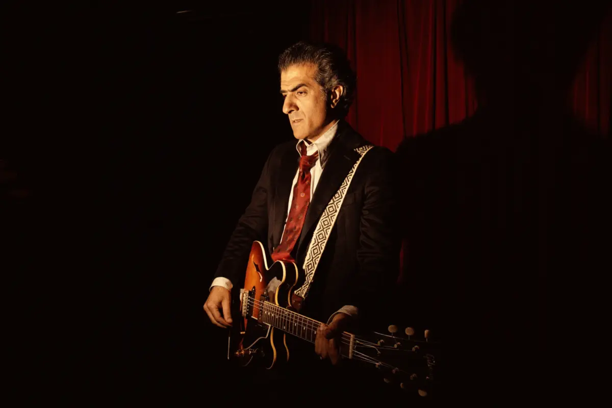 Imagem de contexto do artigo Mazgani partilha palco com herói musical