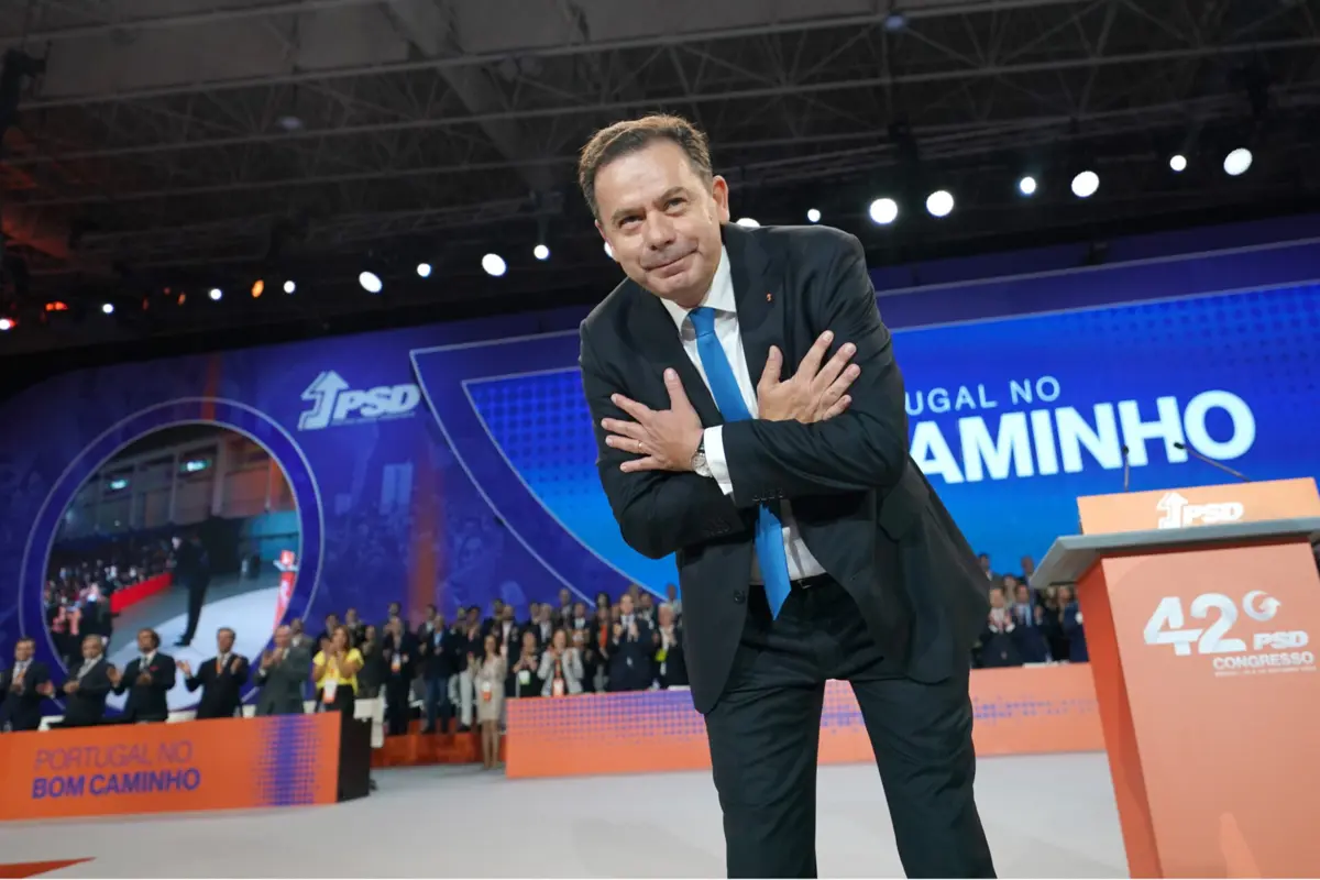 O primeiro-ministro, Luís Montenegro