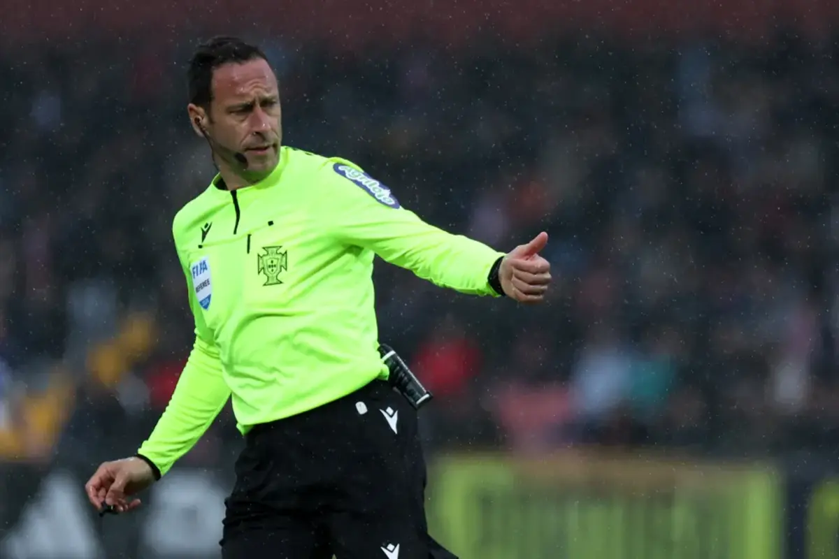 Imagem de contexto do artigo Euro 2024: Artur Soares Dias repete presença, Tiago Martins em estreia no VAR