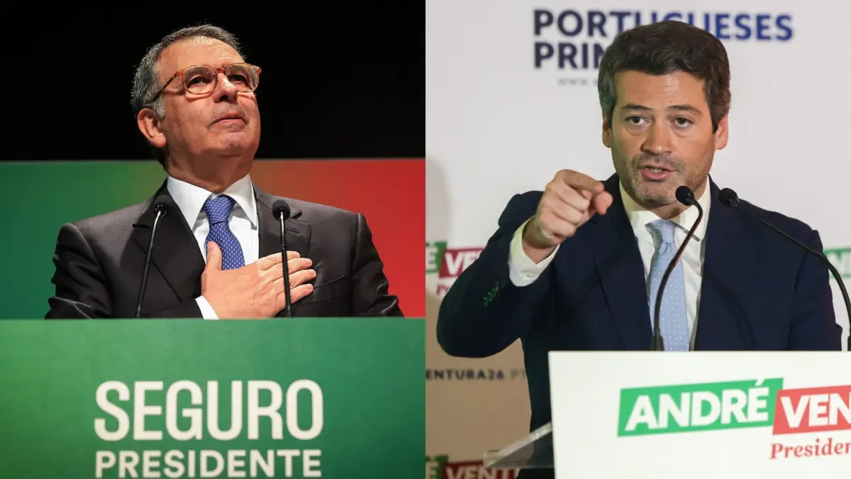 Imagem de contexto do artigo Seguro e Ventura em frente-a-frente terça-feira na RTP, SIC e TVI