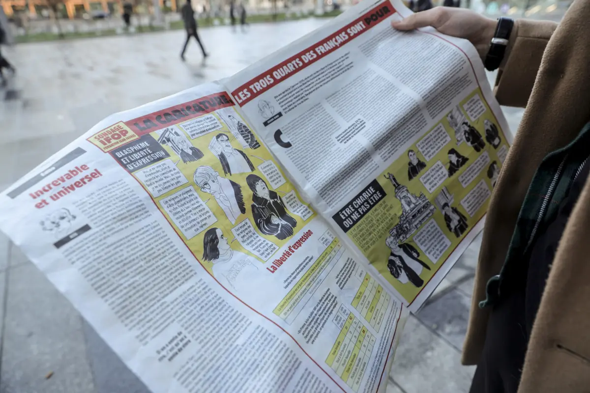 Imagem de contexto do artigo Charlie Hebdo. "Tudo mudou: desenhamos de forma diferente, passámos a ter cuidado com tudo”