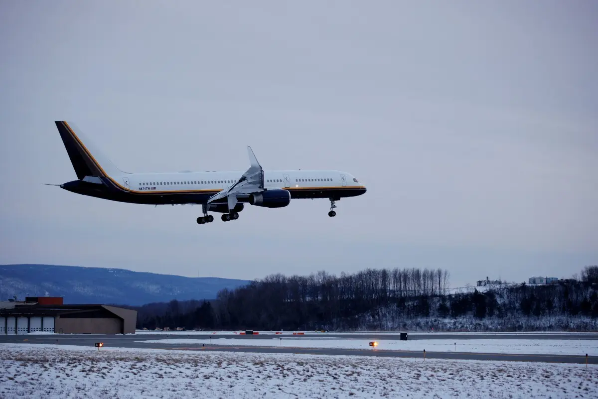 Imagem de contexto do artigo Avião que transporta Nicolás Maduro aterrou em Nova Iorque. Presidente venezuelano sai algemado