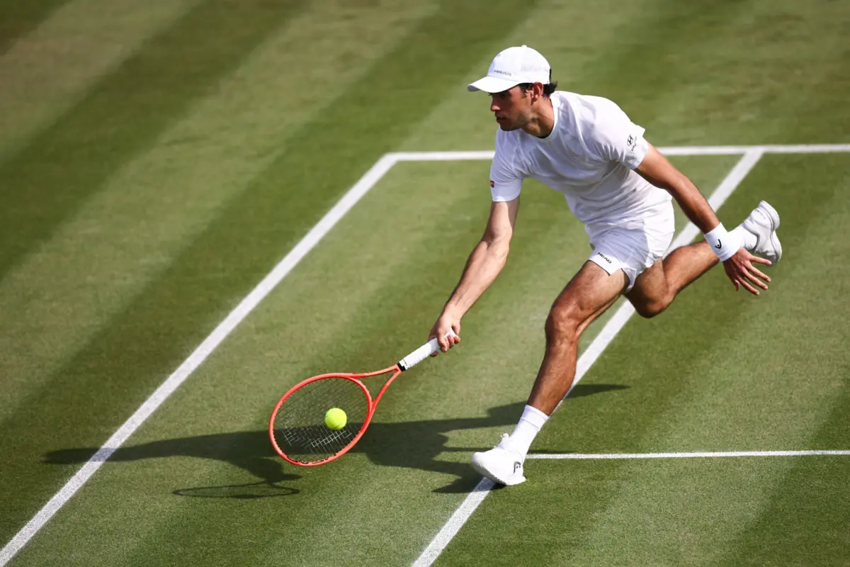 Imagem de contexto do artigo Novo feito inédito. Nuno Borges vence Billy Harris e segue para a terceira ronda do torneio de Wimbledon