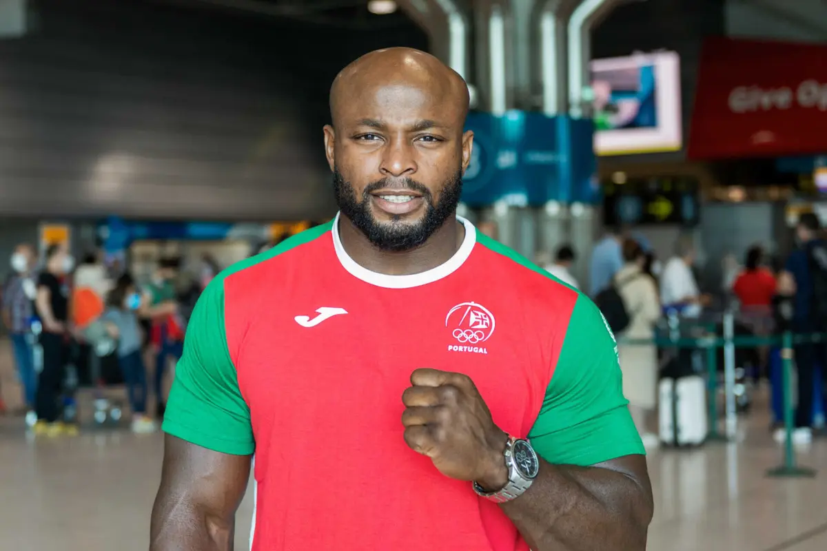 O judoca olímpico português Jorge Fonseca