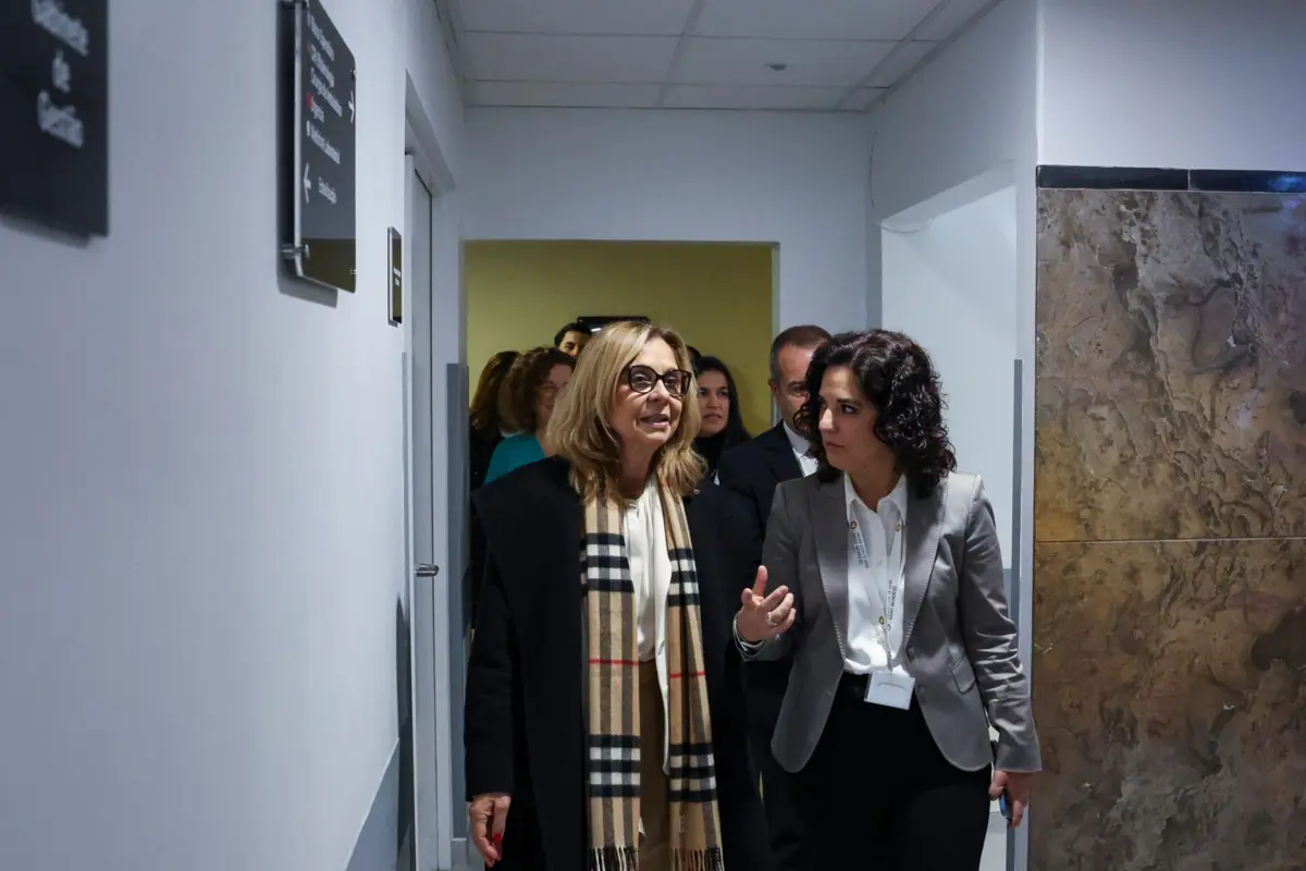 A ministra da Saúde, Ana Paula Martins