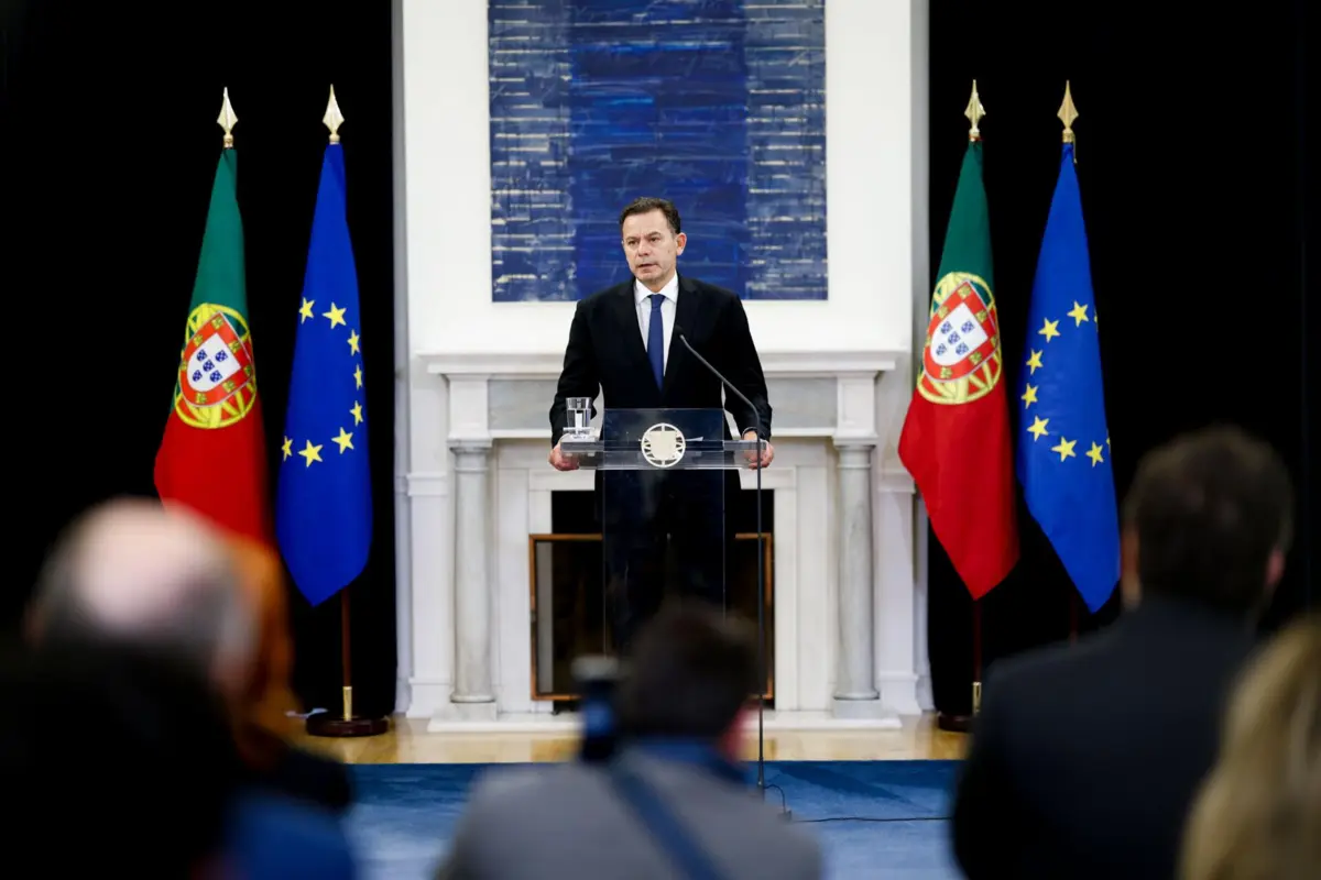 O primeiro-ministro, Luis Montenegro