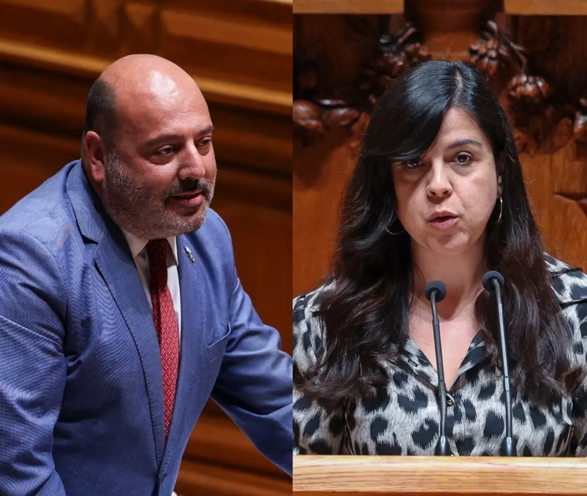 Pedro Pinto e Inês Sousa Real