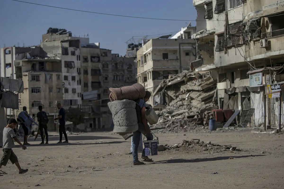 Imagem de contexto do artigo Defesa Civil em Gaza recupera nove cadáveres após ataque israelita contra miniautocarro