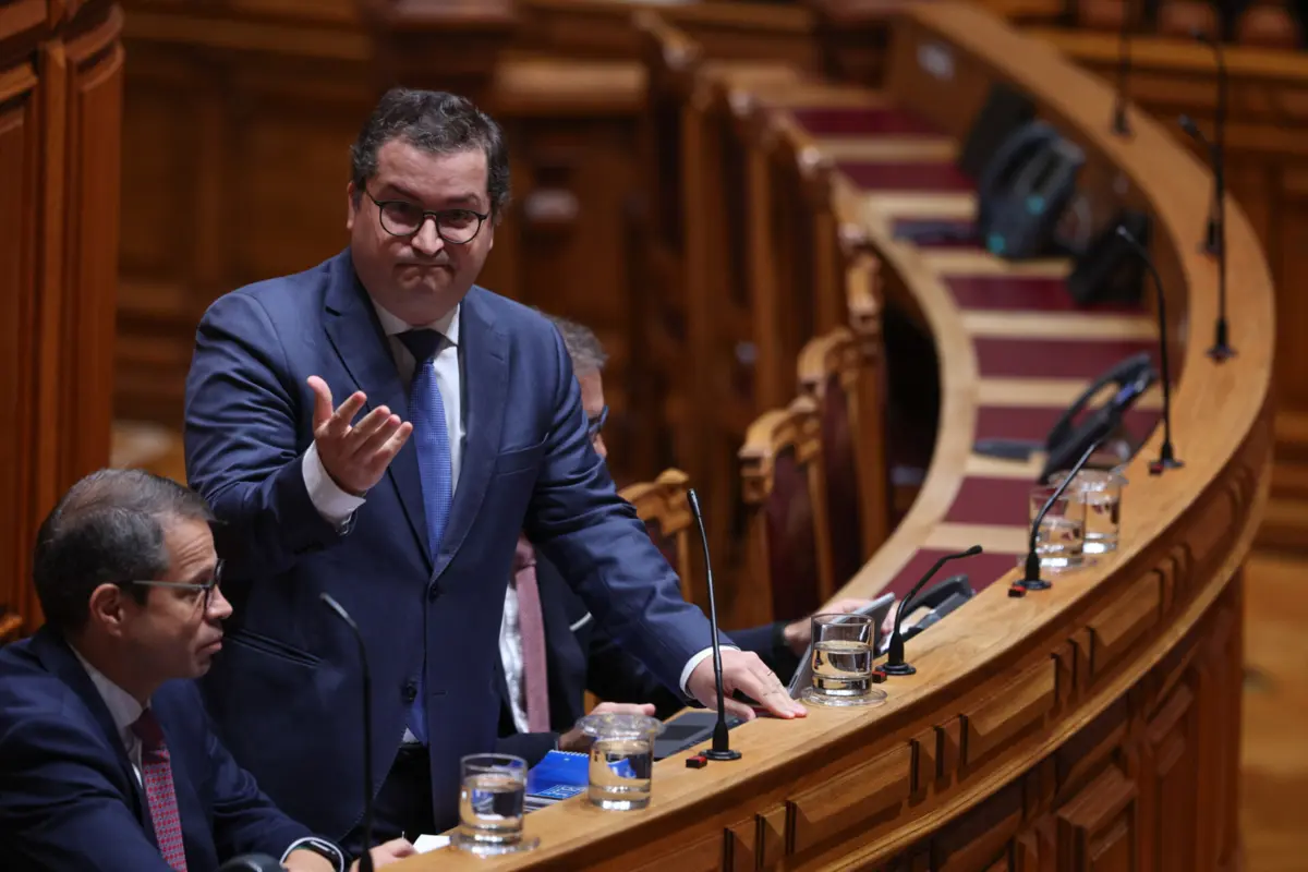 O ministro das Finanças, Joaquim Miranda Sarmento