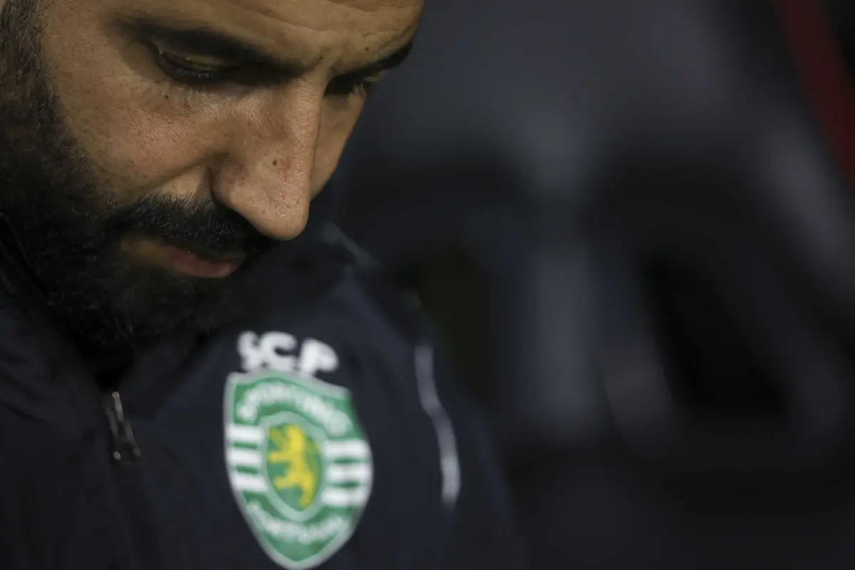 O treinador Rúben Amorim