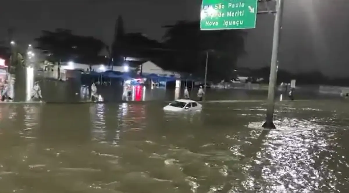 Imagem de contexto do artigo Pelo menos 11 mortos no Rio de Janeiro devido a chuvas torrenciais