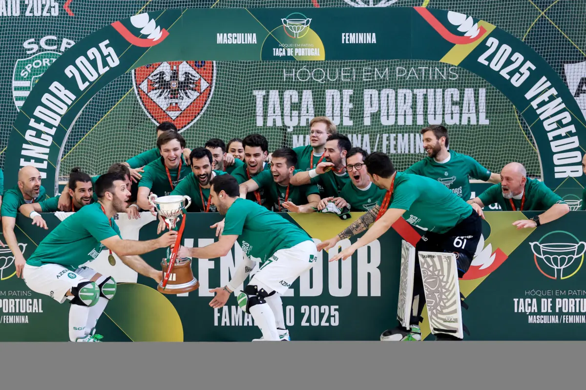 Imagem de contexto do artigo Sporting vence Oliveirense e conquista Taça de hóquei em patins 35 anos depois