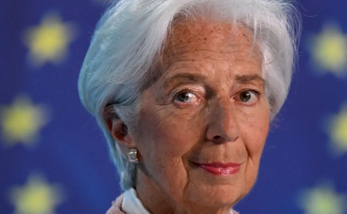 Imagem de contexto do artigo Perante "fragmentação" da ordem económica global, Lagarde acredita que euro pode acabar por substituir o dólar