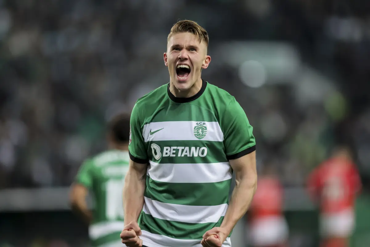 Imagem de contexto do artigo Com o alto patrocínio de Gyökeres, veja todos os golos que fizeram do Sporting campeão nacional