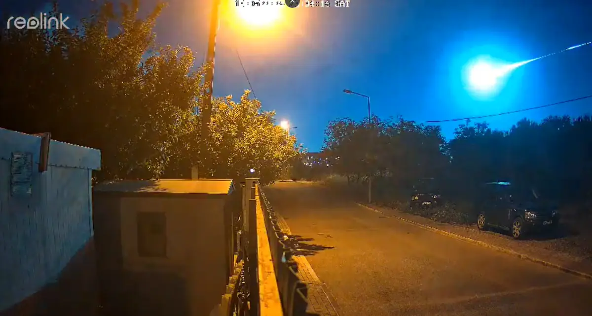 Um meteorito atravessou os céus de Portugal continental