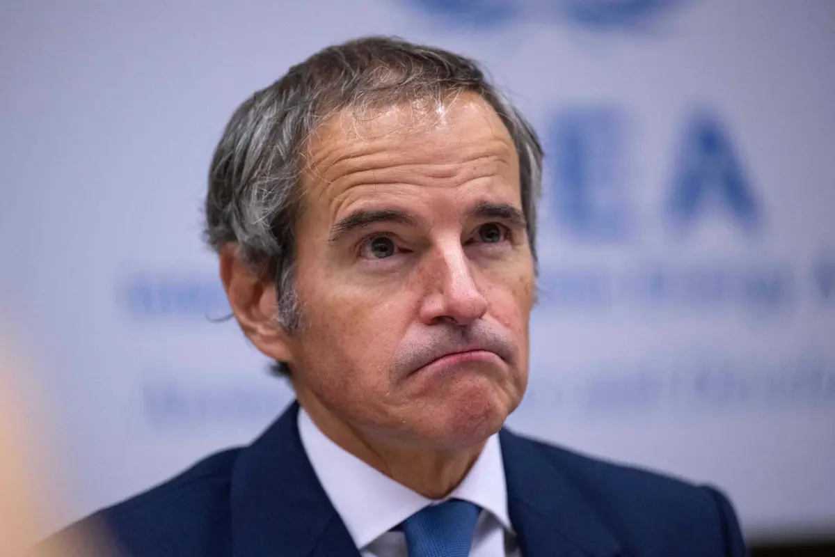 Rafael Grossi, diretor-geral da Agência Internacional da Energia Atómica