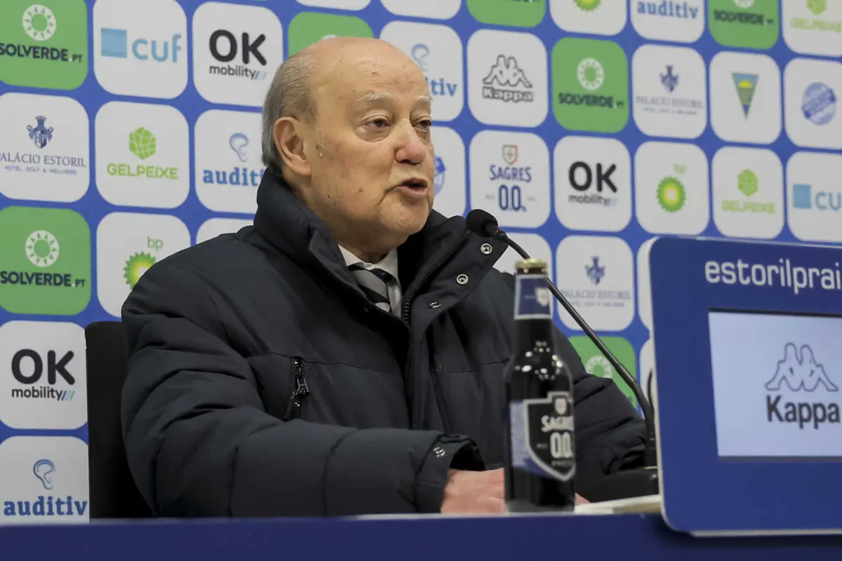O presidente e recandidato à liderança do FC Porto, Pinto da Costa