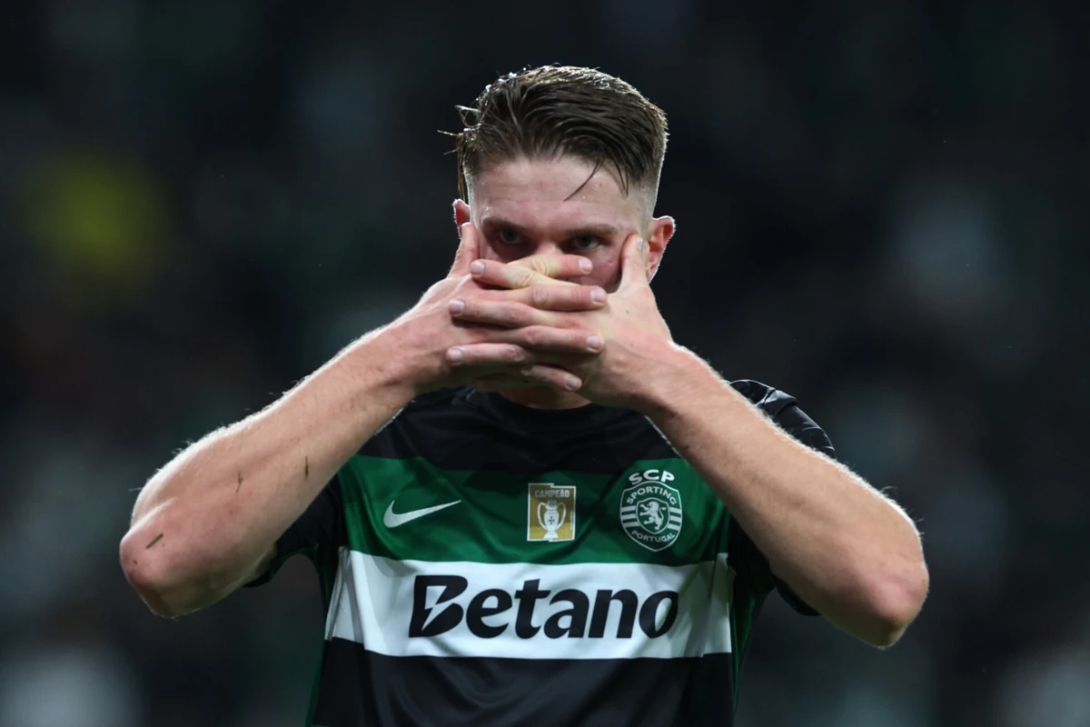 Imagem de contexto do artigo Primeiro poker de Gyökeres em dia de jackpot de Amorim. Veja os golos