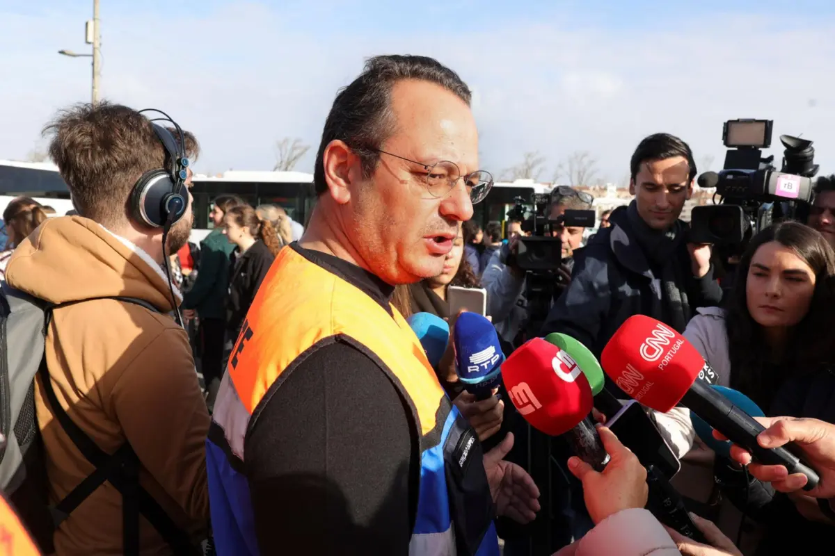 O presidente da Câmara Municipal de Leiria, Gonçalo Lopes