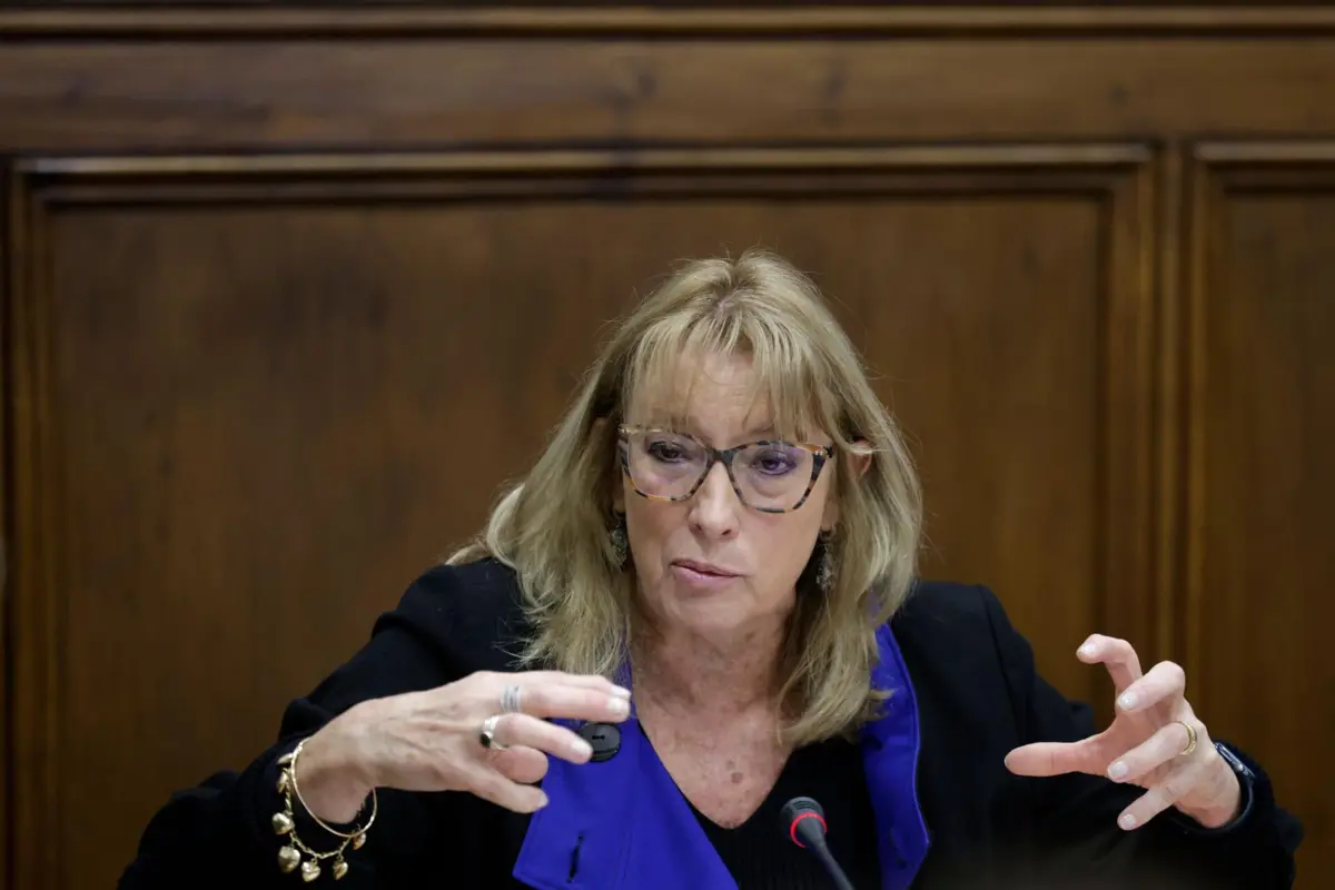 A ministra do Trabalho, Solidariedade e Segurança Social, Maria do Rosário Palma Ramalho