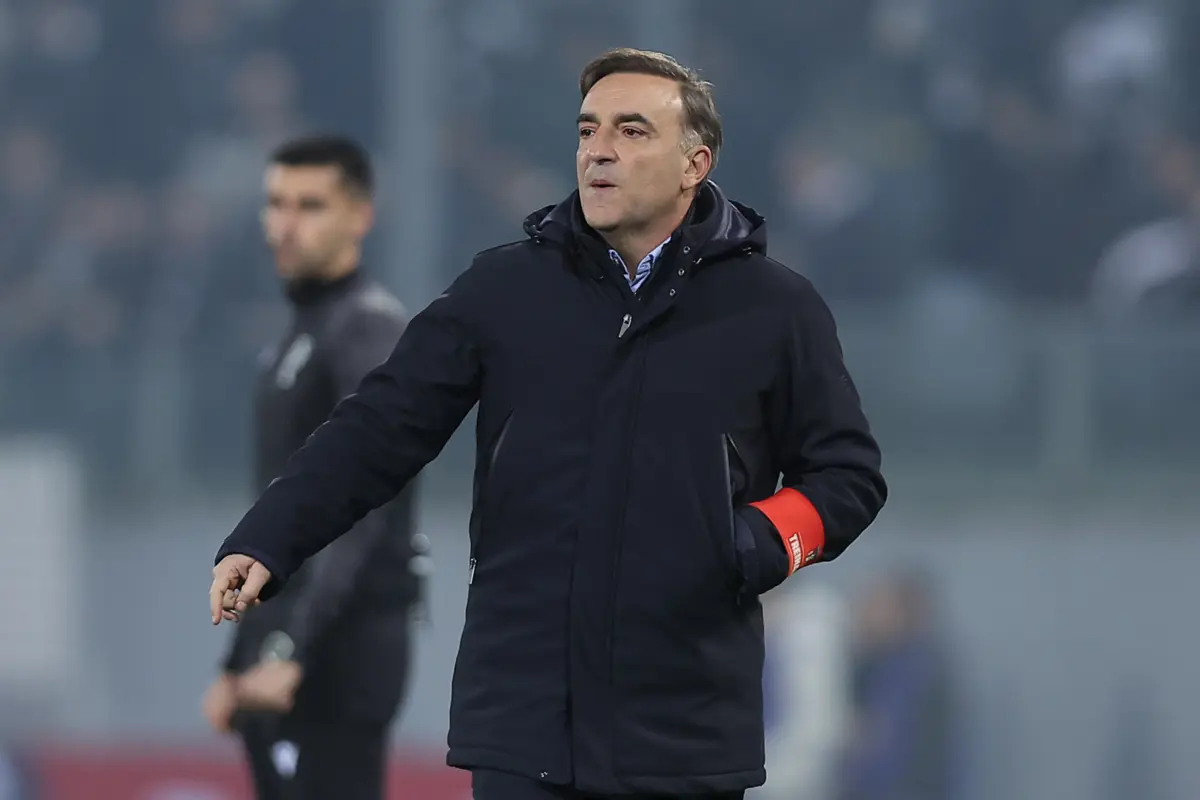 O treinador do SC Braga, Carlos Carvalhal