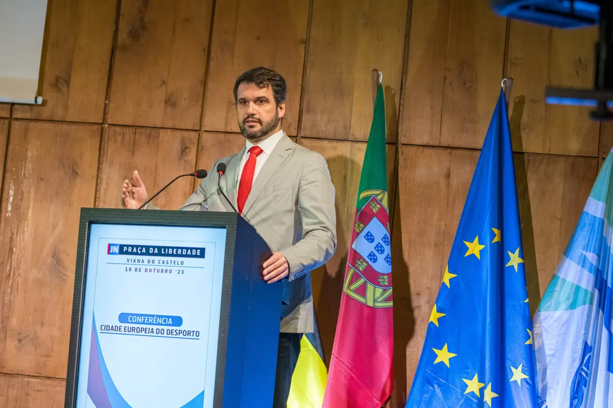 O candidato do PS à Câmara Municipal de Vila Nova de Gaia nas eleições autárquicas de 2025, João Paulo Correia