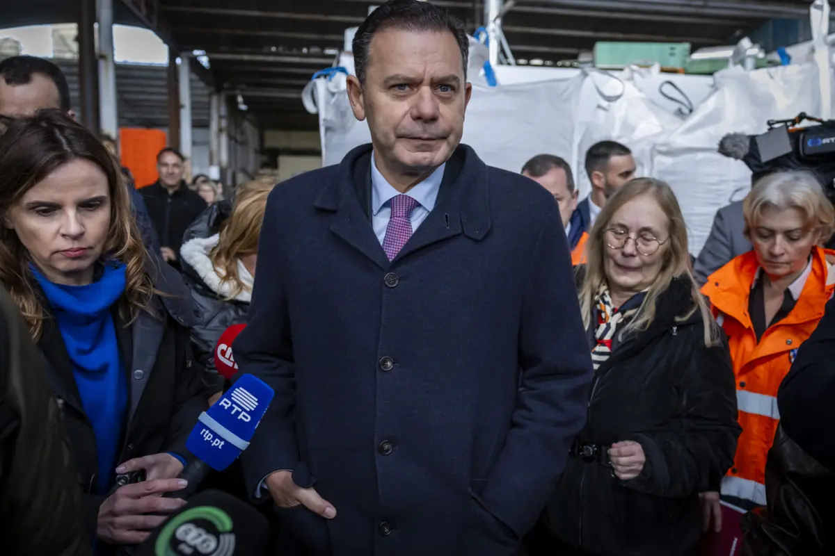 O primeiro-ministro, Luís Montenegro