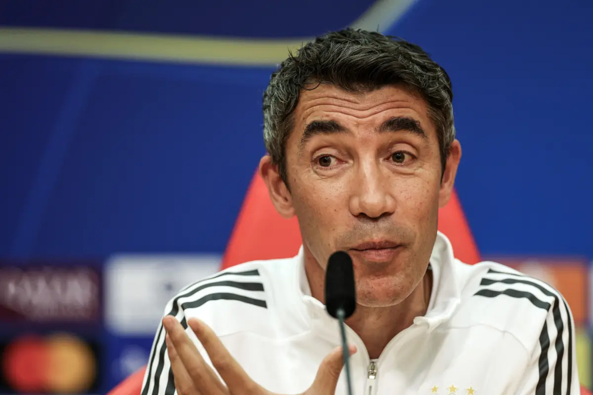 Imagem de contexto do artigo "Temos um longo caminho a fazer." Bruno Lage acredita que melhor do Benfica ainda está para vir