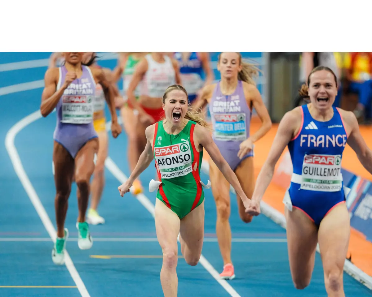 Imagem de contexto do artigo Mais uma medalha: Salomé Afonso conquista bronze nos 3000 metros dos europeus de pista coberta