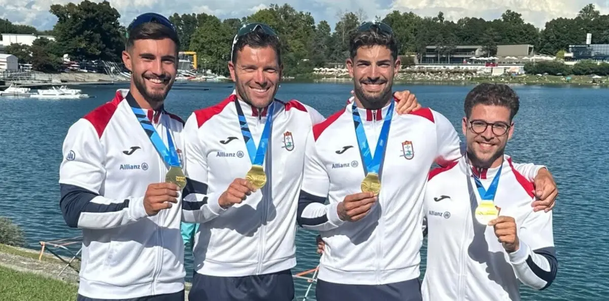 Imagem de contexto do artigo Ouro em K4 500 confirma Portugal como "potência mundial"