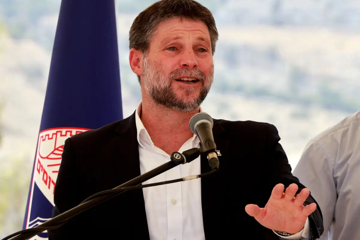 Bezalel Smotrich, ministro israelita das Finanças