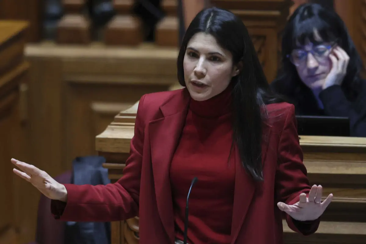 A coordenadora do BE, Mariana Mortágua